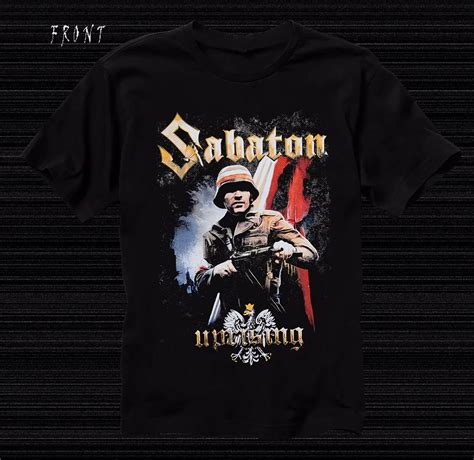 sabaton t shirt|sabaton band t shirts.